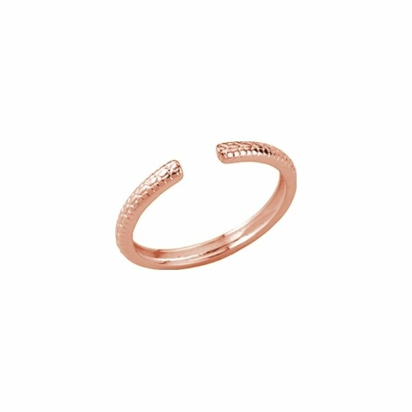 Bague small Les Georgettes Les Cumulables, finition dorée rose, taille 56