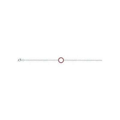 Bracelet en argent et oxydes de zirconium