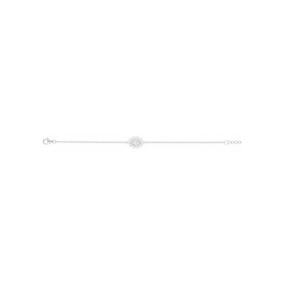 Bracelet en argent et oxydes de zirconium