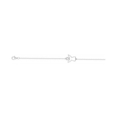 Bracelet en argent et oxyde de zirconium - 16+3cm
