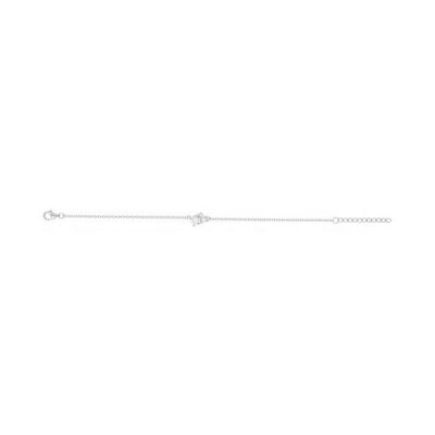 Bracelet en argent et oxyde de zirconium - 16+3cm