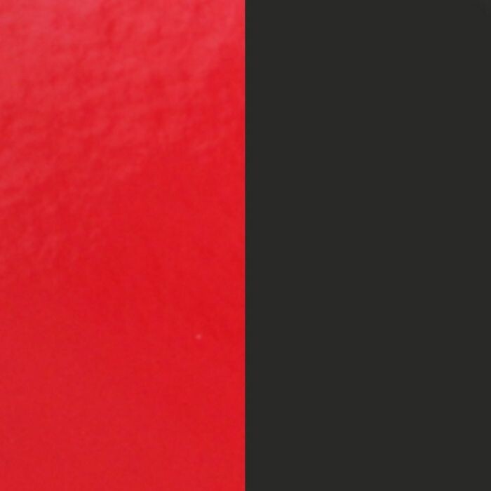 Vinyle pour bague Les Georgettes rouge vernis / noir, 12mm