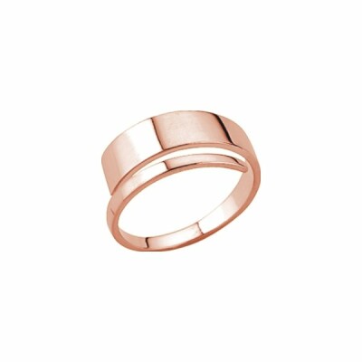 Bague small Les Georgettes Les Cumulables, finition dorée rose, taille 50