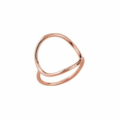 Bague small Les Georgettes Les Cumulables, finition dorée rose, taille 50