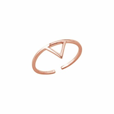 Bague small Les Georgettes Les Cumulables, finition dorée rose, taille 50