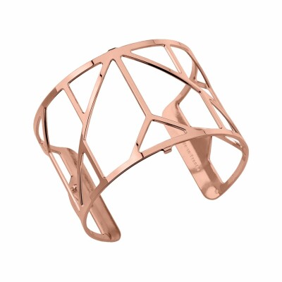  Bracelet manchette Les Georgettes Les Essentielles Amour doré rose, 40mm 