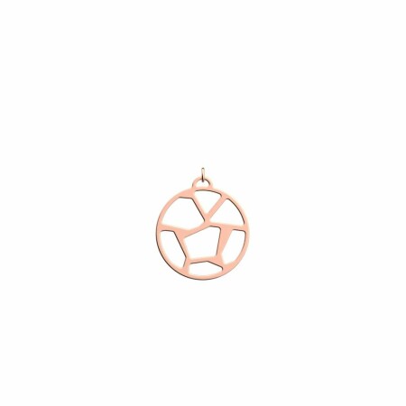  Pendentif Les Georgettes Les Essentielles Girafe doré rose, 25mm 