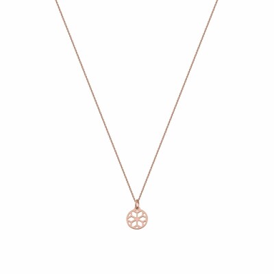  Pendentif Les Georgettes Les Essentielles Résille doré rose, 16mm 