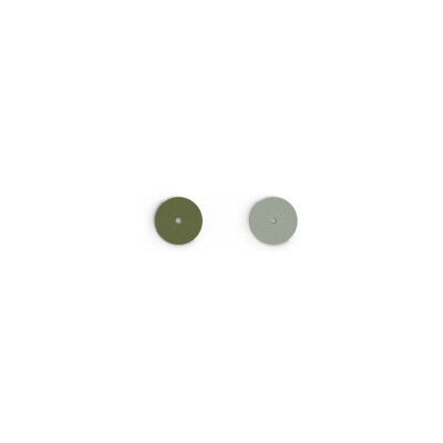 Cuir pour colliers et joncs Les Georgettes Olive / Eau Douce