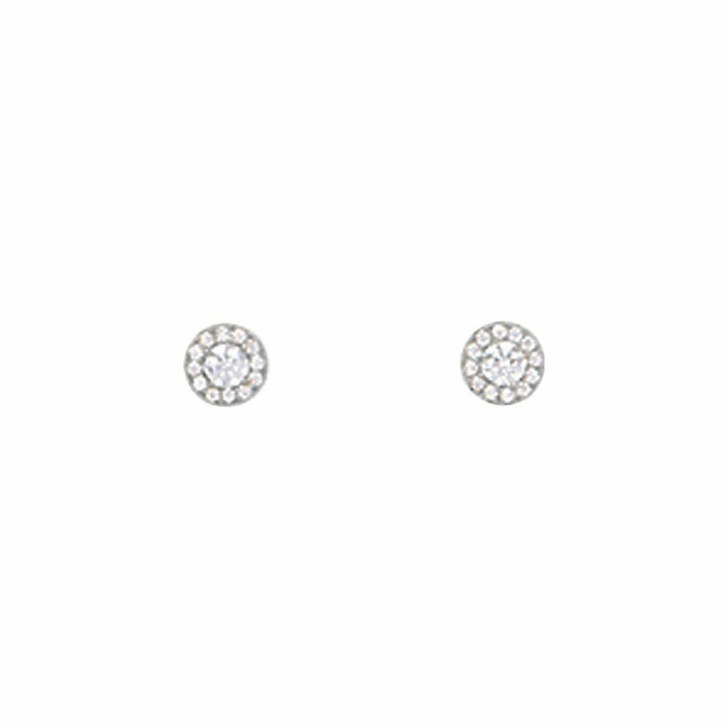 Boucles d'oreilles Saunier Danseuse en argent