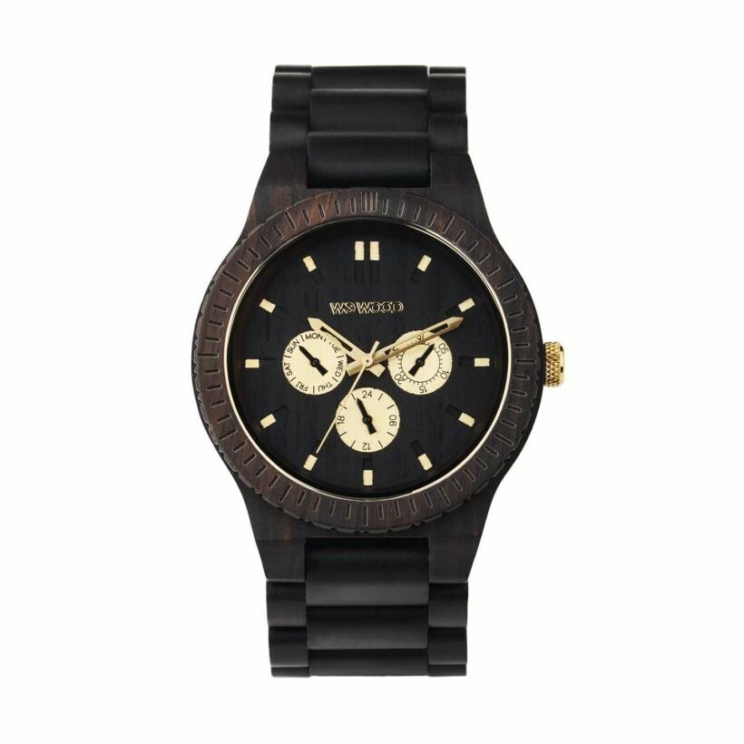 Montre WeWOOD Kappa Black Rough