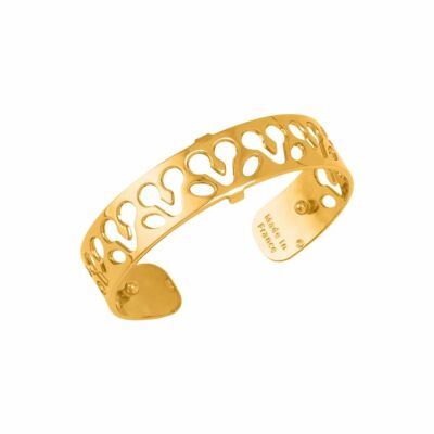 Bracelet manchette Les Georgettes Les Miss Georgettes Cerise doré, 12mm