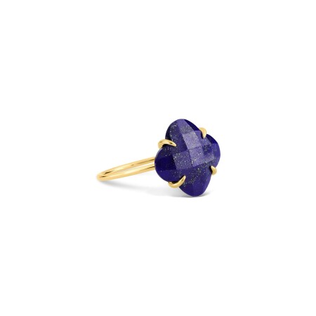 Bague Morganne Bello Victoria en or jaune et lapis lazuli