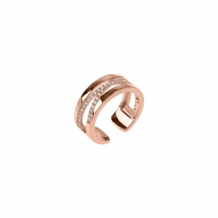 Bague Les Georgettes Les Precieuses Liens dorée rose, taille 54