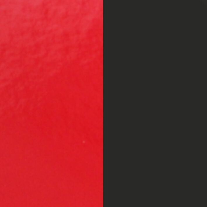 Vinyle pour jeton Les Georgettes rouge vernis / noir, 15mm