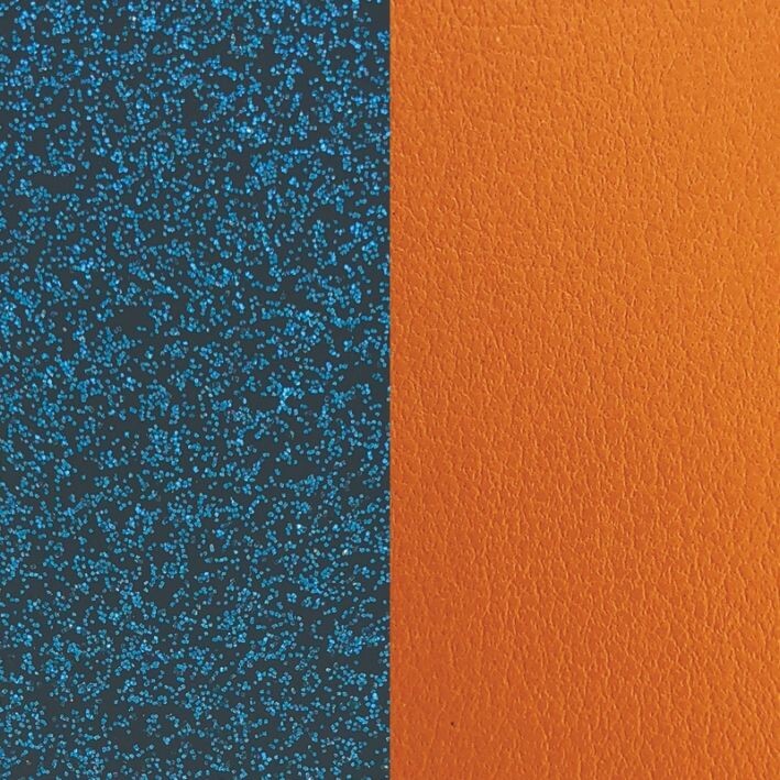 Vinyle Les Georgettes glitter bleu / abricot, 12mm