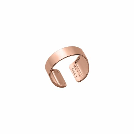 Bague Les Georgettes Les Essentielles Bandeau dorée rose, taille 60