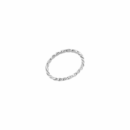 Bague Saunier Achille en argent, taille 56