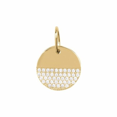 Pendentif Les Georgettes Les Cumulables, finition dorée