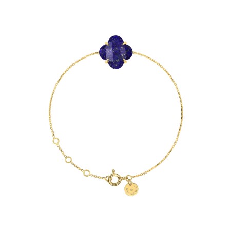 Bracelet Morganne Bello Victoria en or jaune et lapis lazuli