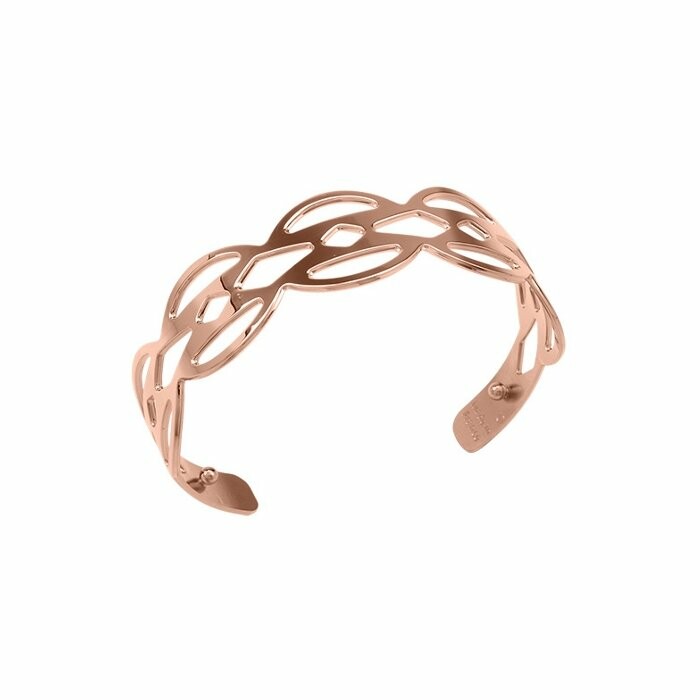 Bracelet manchette Les Georgettes Les Essentielles Apache doré rose, 8mm