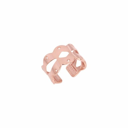 Bague Les Georgettes Les Essentielles Apache dorée rose, taille 52