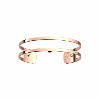 Bracelet manchette Les Georgettes Les Essentielles Pure doré rose, 14mm