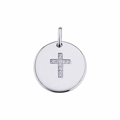 Pendentif Saunier Croix en argent