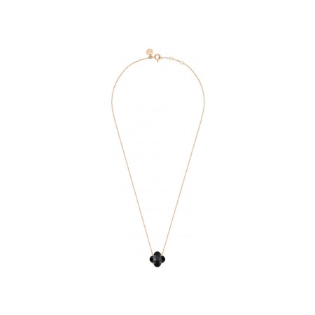 Collier Morganne Bello Victoria en or rose et onyx