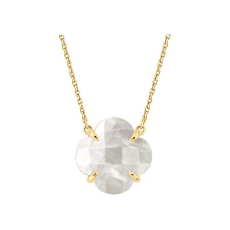 Collier Morganne Bello en or jaune et nacre