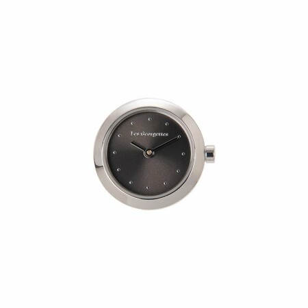 Montre Les Georgettes Couture Absolue ronde acier cadran anthracite