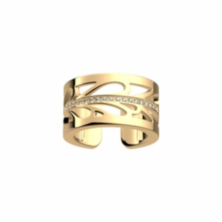 Bague Les Georgettes Les Précieuses Fontaine dorée, largeur 12mm, taille 54