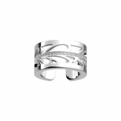 Bague Les Georgettes Les Précieuses Fontaine argentée, largeur 12mm, taille 56