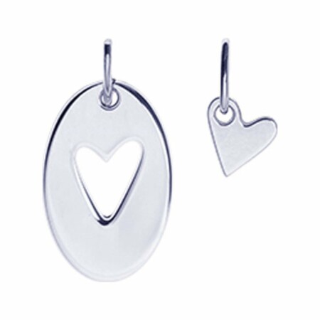 Pendentif Saunier Duo en argent