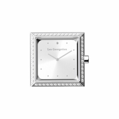 Montre Les Georgettes Les Coutures Absolue Précieuse argentée cadran argent