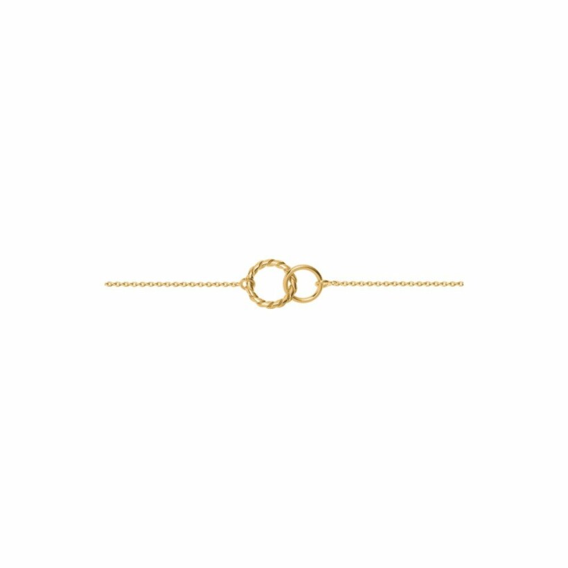 Bracelet Saunier Bolero en plaqué or