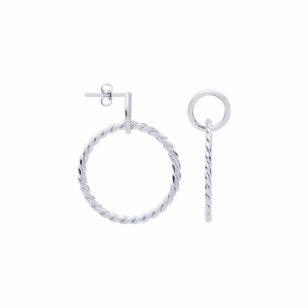 Boucles d'oreilles Saunier Bolero en argent