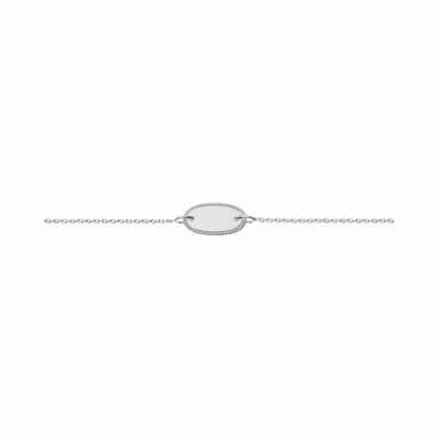 Bracelet Saunier Icône en argent, taille 19cm