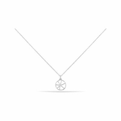 Collier Les Georgettes Les Essentielles Solaire argenté, 16mm