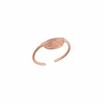 Bague Les Georgettes Les Cumulables, finition dorée rose, taille 56