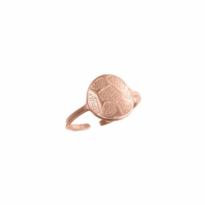 Bague Les Georgettes Les Cumulables, finition dorée rose, taille 56