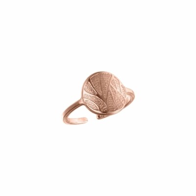 Bague Les Georgettes Les Cumulables, finition dorée rose, taille 50