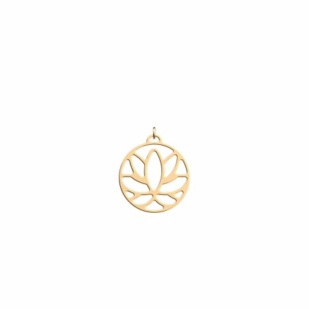 Pendentif Les Georgettes Les Essentielles Lotus doré, 25mm