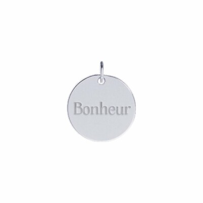 Pendentif Saunier Bonheur en argent