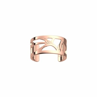 Bague Les Georgettes Les Essentielles Fleurs du Nil, finition dorée rose, taille M