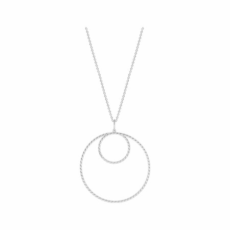 Collier Saunier Cannage en argent