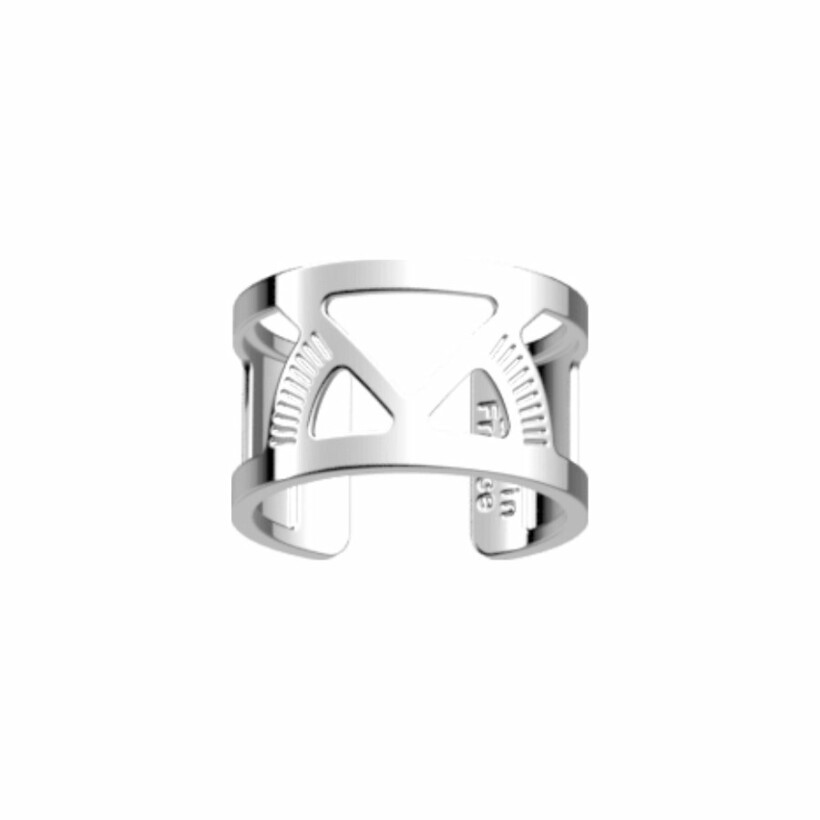 Bague Les Georgettes Les Essentielles Hiboux, finition argentée, 12mm, taille M