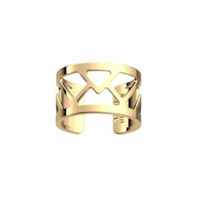 Bague Les Georgettes Les Essentielles Cime, finition dorée, 12mm, taille M