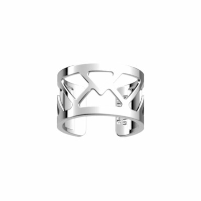 Bague Les Georgettes Les Essentielles Cime, finition argentée, 12mm, taille S