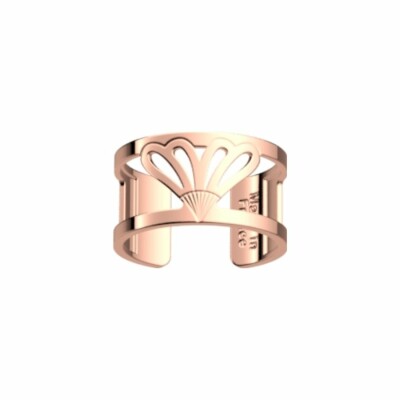 Bague Les Georgettes Les Essentielles Bleuet, finition dorée rose, 12mm, taille M